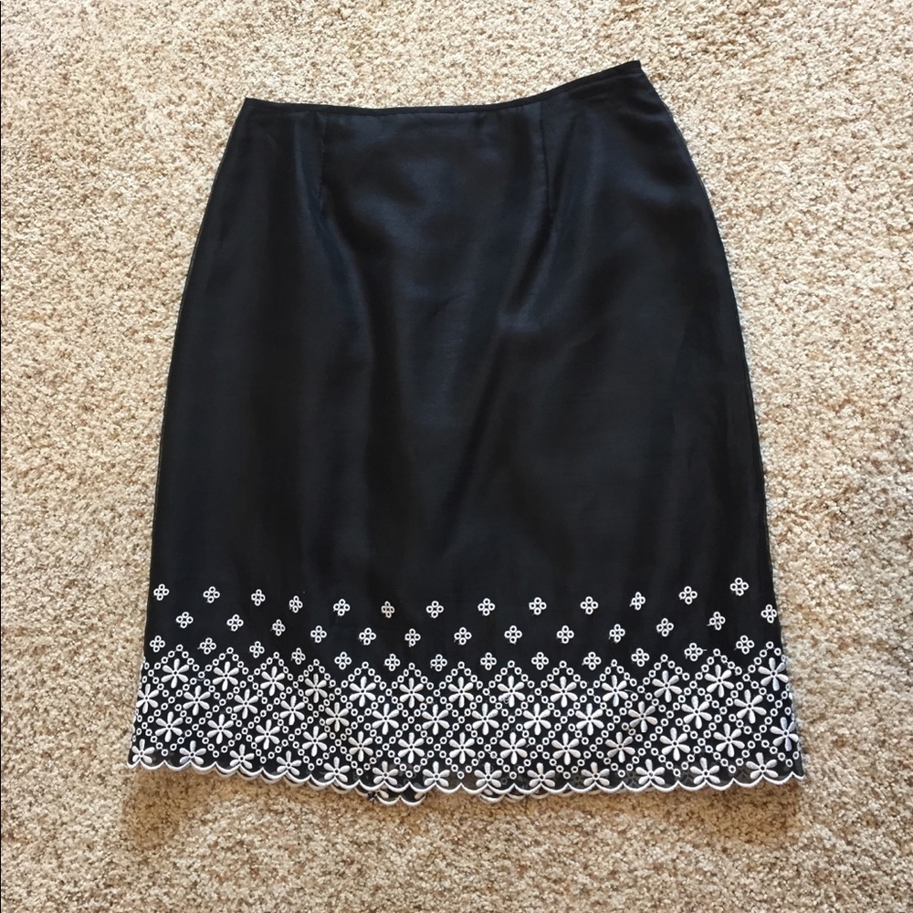 🌈HP🌈 Donna Morgan Petites 100% Silk Euc Size 6p